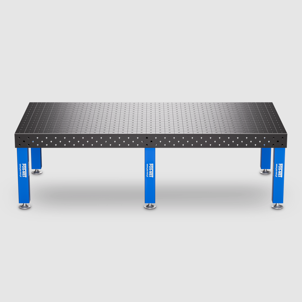 POS-MET Stół spawalniczy 2990x1490 mm – system 16 PROFI