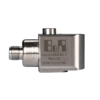 0ACS100A.90-1 Akcelerometr, nominalna czułość 100 mV/g