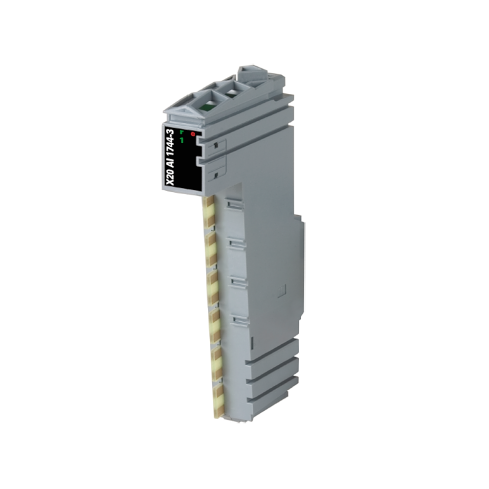 X20AI1744-3 Moduł wejść analogowych X20 1 wejście Tensometryczne, filtr wejściowy 5 Hz