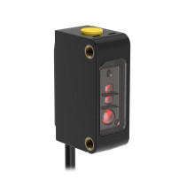 Q20-2KLAF2-Q5 Kompaktowy czujnik, Laser IR, regulowany zakres, 1 × PNP z IO-Link, 1 × PNP wielofunkcyjne We/Wy, Zasięg: 2 m