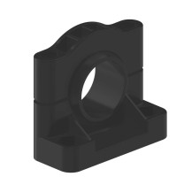 SMB30SC Uchwyt, Kompaktowy obrotowy 30 mm, Czarny, wzmocniony termoplastyczny poliester