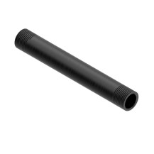 SOP-E12-150A Rura dystansowa podwyższona 150 mm, anodowane aluminium (czarne), gwint 1/2 NPT na obu końcach
