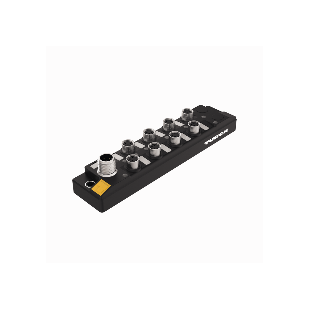 TBIL-S3-8DXP Koncentrator (hub) I/O do podłączania sygnałów cyfrowych do mastera IO-Link, 8 uniwersalnych kanałów cyfrowych, M8