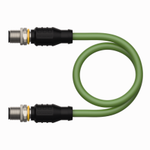 RSSD-RSSD-4422-2M Przemysłowy przewód Ethernet, CAT 5E, 2 x M12 męskie, 2 m
