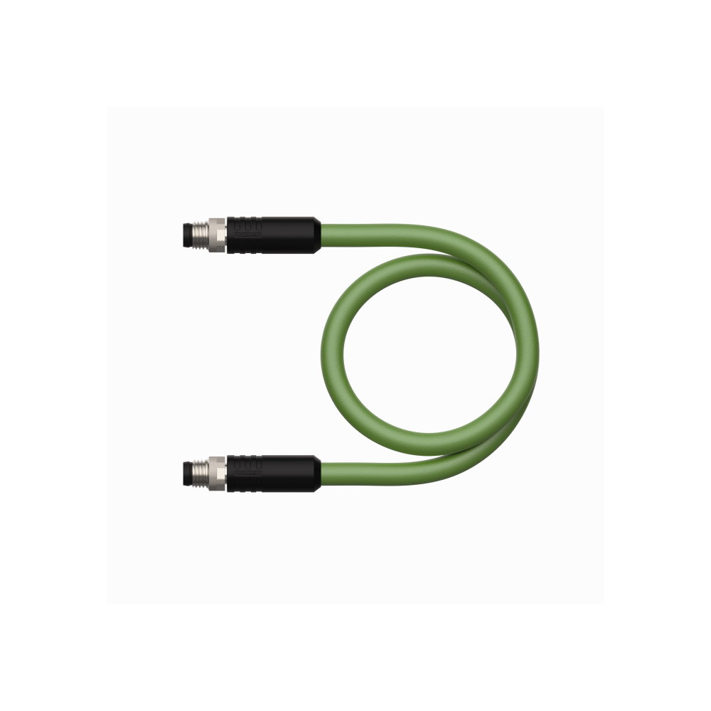 PSGS4M-PSGS4M-4422-1M Przemysłowy przewód Ethernet, CAT 5E, 2 x M8 męskie, 1 m