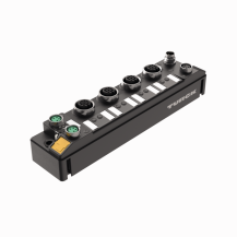 TBEN-S2-2COM-4DXP Kompaktowy, wieloprotokołowy moduł I/O dla Ethernet, 2 konfigurowane interfejsy szeregowe, 4 x DI/DO