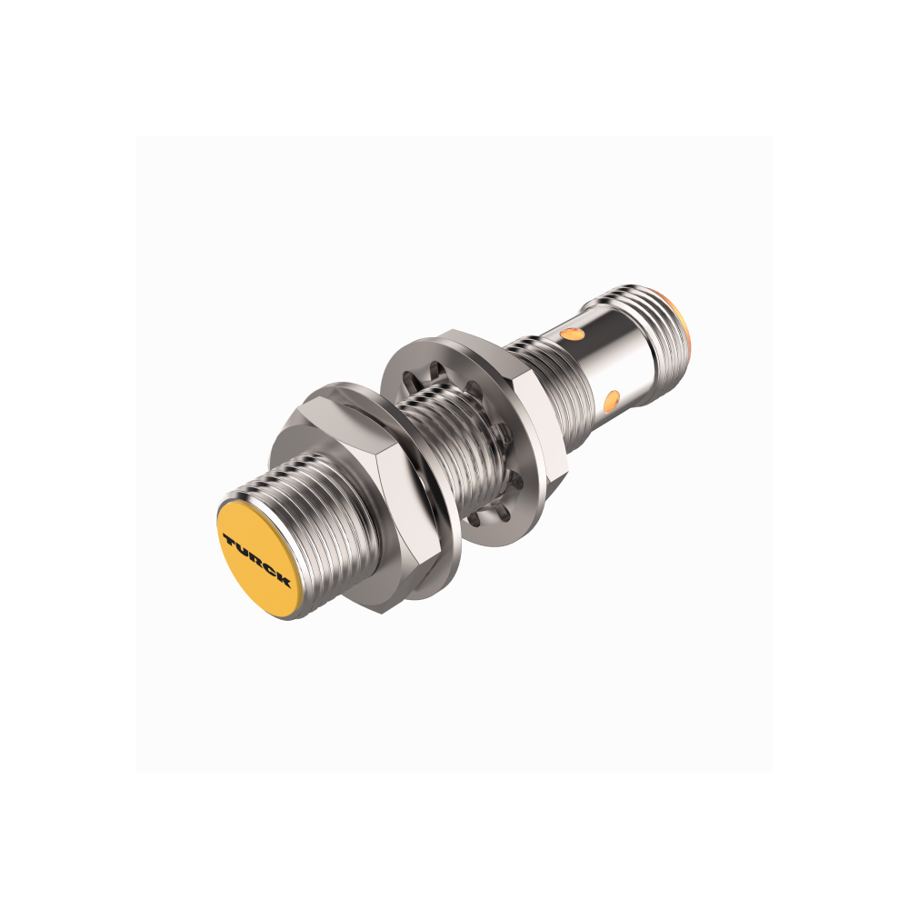 BI4U-M12-AP6X-H1141 Czujnik indukcyjny o zwiększonym zasięgu przełączania, Złącze M12, wtyk męski, Znamionowy zasięg 4 mm, IP68