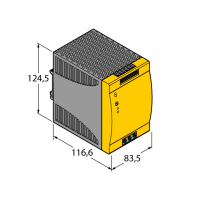 IM82-24-10 Zasilacz impulsowy  230VAC / 24VDC 10A