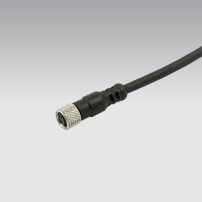 02400A0250 Przewód 2,5m, złącze proste M8 HF CL6