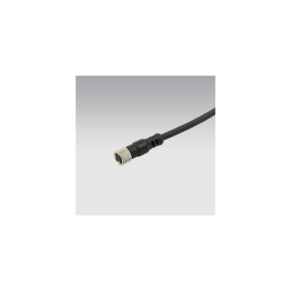 02400A0250 Przewód 2,5m, złącze proste M8 HF CL6