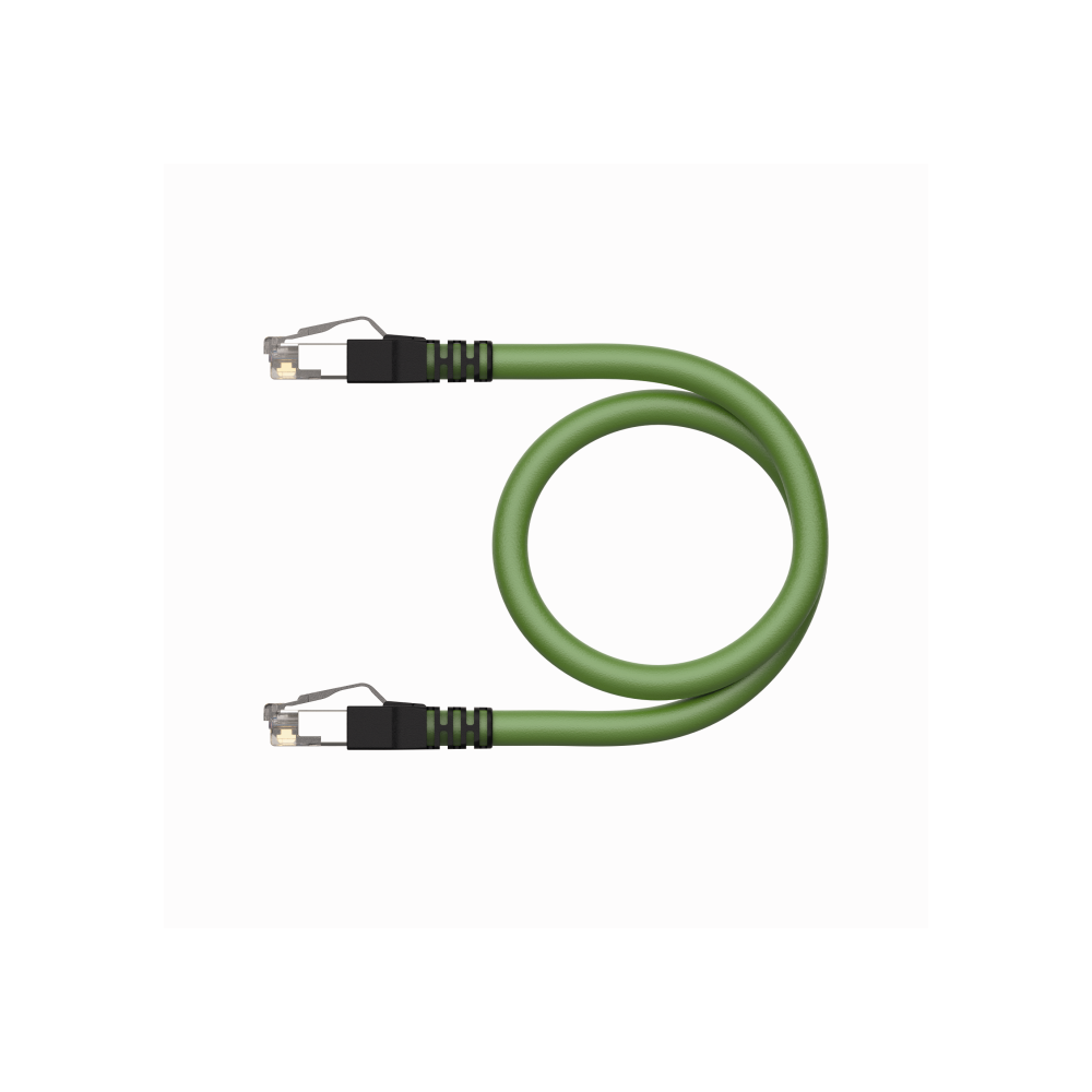 RJ45S-RJ45S-4422-0.3M Przemysłowy przewód Ethernet, CAT 5E, 0,3 m